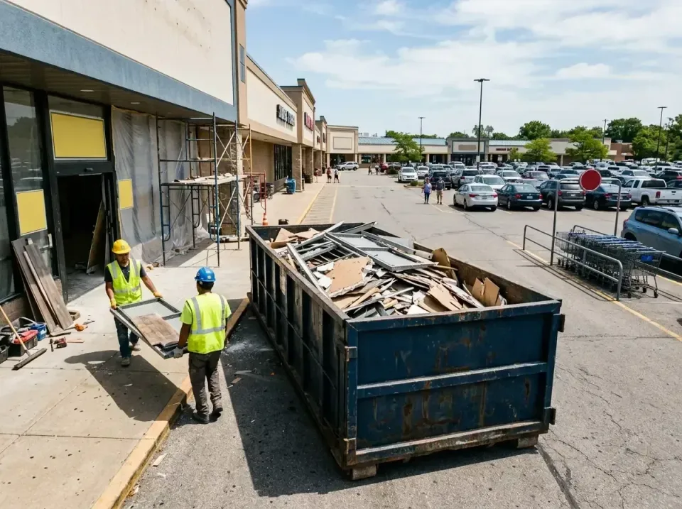 retail-store-renovation-debris-003 — frequently asked questions, Roll-off Dumpster Rentals in The Meadows, FL